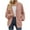 Pink, variant on QUYUON Cardigan Jacket Sale Long Sleeve Formal Cardigan Polyester Cardigan Jacket Women Pockets Cardigan Jacket Style Q-10774 Winter Knit Sweater Outerwear Coat Navy XXL