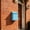 Blue, variant on Wall Mounted Mailbox, Locking Mailbox Heavy Duty Metal Postbox with Lock for Outside House Gate Decor, Weatherproof Wall Hanging Mail Drop Box Newspaper Holder,Blue