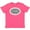 Vintage Hot Pink, variant on Inktastic Piano Keys Oval Youth T-Shirt