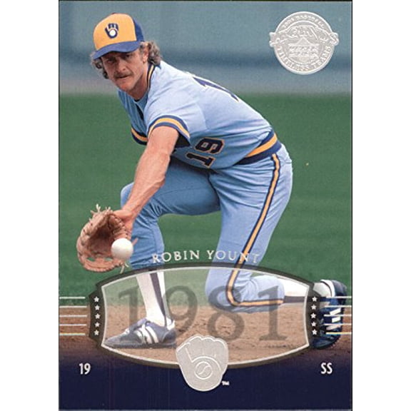 2004 UD Legends Timeless Teams #211 Robin Yount 81 MLB Baseball Trading Card