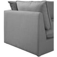 thumbnail image 6 of Meridian Furniture Mackenzie Grey Durable Linen Textured Modular Sofa, 6 of 9