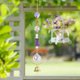 thumbnail image 5 of Tmvgtek Adornos De Campanas De Viento De Cristal, Colgante De Luz, Decoración De Jardín (Púrpura) Tmvgtek Oficina Multiescena Multifunción, 5 of 9