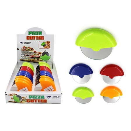 - Diamond Visions 11-1533 Pizza Wheel Cutter MultiPack in Assorted Colors (2 Pizza Wheel Cutters)