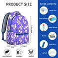 thumbnail image 6 of Compact Travel Backpack with Magical Unicorn Rainbow Aesthetic, 6 of 6