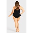 thumbnail image 5 of Avenue Women's Plus Size Knit High Waist Swim Brief, 5 of 6