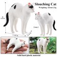 thumbnail image 3 of Figura de acción de gato siamés Devon Rex Sphynx Ragdoll persa de Oenux, figura de gato bobtail, linda decoración, juguete de regalo para niños, 3 of 5