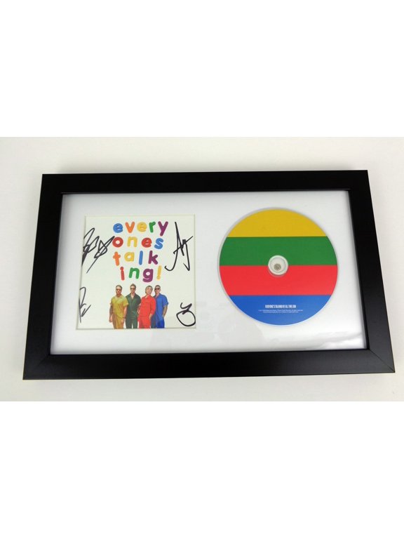 All Time Low Full Band Signed Autograph Everyone's Talking CD Framed PSA/DNA COA A
