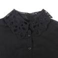 thumbnail image 4 of Blusa de Media Camisa Desmontable de Cuello Falso Jinwen Collar de Organza, 4 of 8