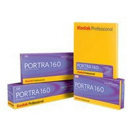 UPC: 0041771710514 | Kodak PROFESSIONAL PORTRA 160 – Color print film – 4 x 5 – ISO 160 – 10 sheets