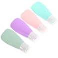 thumbnail image 1 of Nestingho 4Ud Rellenable De Silicona Para Viaje Para Shampoo Y Gel Con Fácil, 1 of 7
