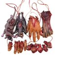 thumbnail image 2 of Horror adorno de Halloween colgante de miedo ratón sangre murciélago dedo colgante accesorios casa embrujada decoraciones de Halloween, 2 of 4