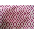 thumbnail image 5 of oneOone Cotton Silk Fuschia Pink Fabric Ikat Fabric For Sewing Printed Craft Fabric By The Yard 42 Inch Wide, 5 of 6
