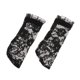 thumbnail image 2 of Calcetines de encaje , para articudas con , y elegante, para reempzo de trajes de , 2 colores Negro Yotijar Calcetines de muñeca para niñas, 2 of 7