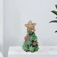 thumbnail image 4 of Árbol de Navidad de PVC epoxi con estrellas para escritorio G, 4 of 7