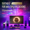 thumbnail image 5 of AYAMAYA Astronaut Galaxy Projector Starry Sky Star Nebula Night Light with Remote for Kids Bedroom Home, White, 5 of 12