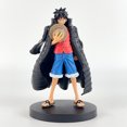 thumbnail image 1 of Sombrero de paja de una pieza, capa para niño, combinación de Luffy, versión teatral, modelo, adorno de muñeca, figura en caja, 1 of 5