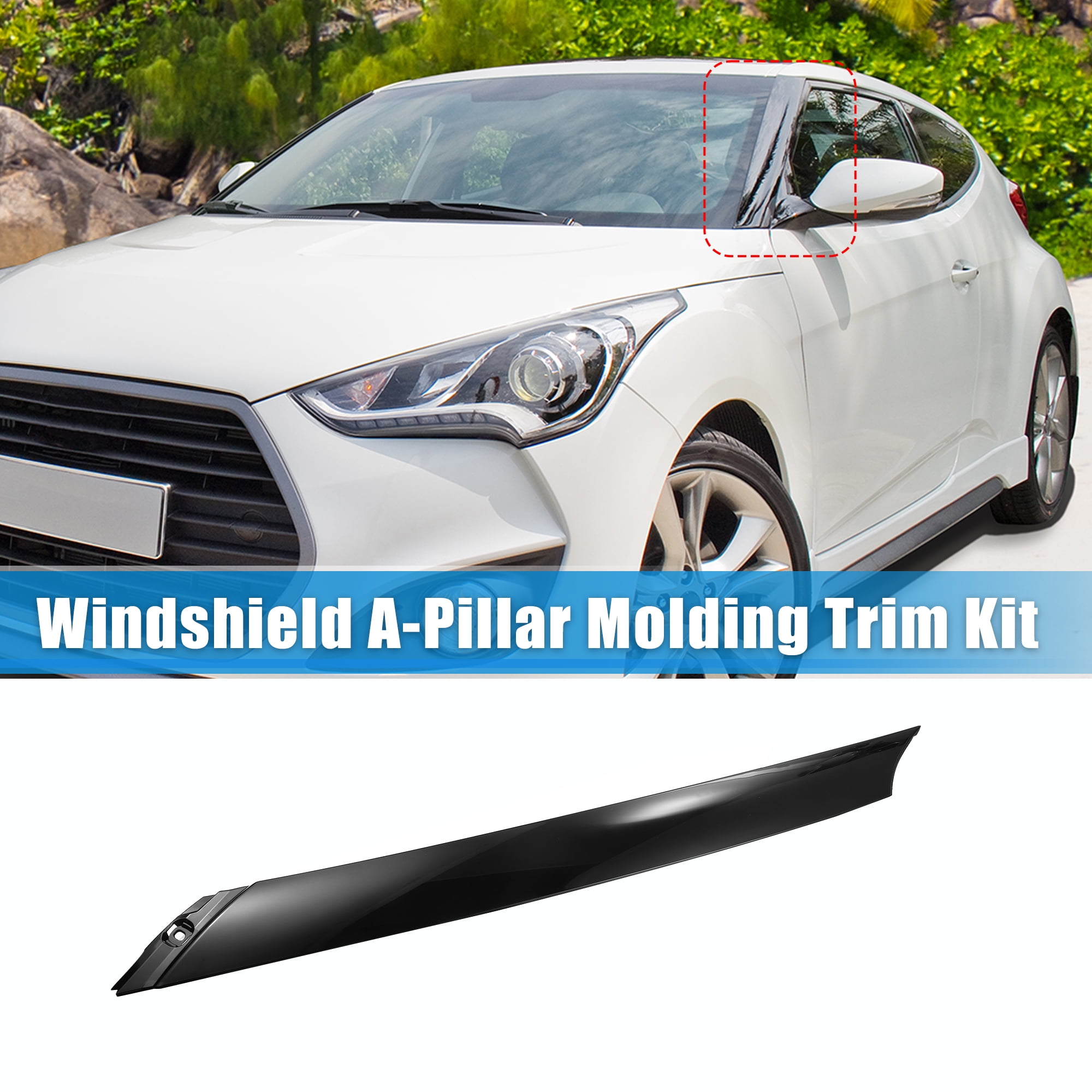 A-Pillar Kit WITH Panoramic Roof | HYUNDAI VELOSTER TURBO 2020 A-Pillar Kit WITH Panoramic Roof | HYUNDAI VELOSTER TURBO 2020
