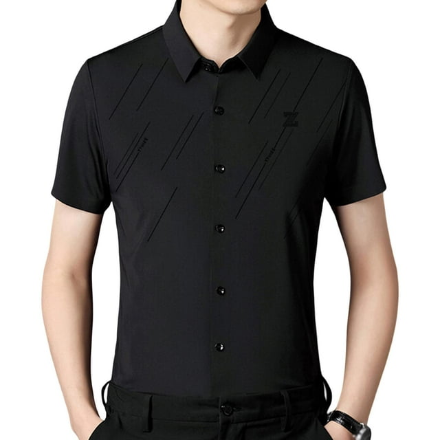 Camisa de manga corta para hombre estilo urbano Camisa de manga corta para hombre estilo casual XXXXL