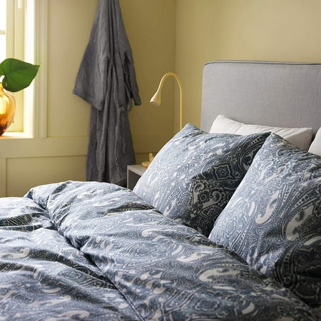 Ikea Jattevallmo King Size Aimtyd Uvet Cover And Pillowcase White Blue 152 Thread Count 80 Cotton Canada Ikea Jattevallmo King Size Aimtyd Uvet, Ikea Bed Linen King Size