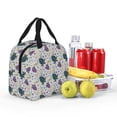 thumbnail image 4 of KLL Turtle Print Insulated Lunch Bag Women, Reusable Cute Tote Lunch Box for Adult & Men, Leakproof Cooler Lunch Bags for Work Office Travel Picnic, 4 of 5