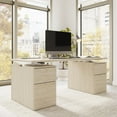thumbnail image 3 of Stratus 72W Standing Desk with Drawers in Natural Elm - Engineered Wood, 3 of 8