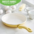 thumbnail image 2 of Sartén GreenLife Soft Grip Healthy Ceramic de 20 cm, color amarillo, 2 of 5