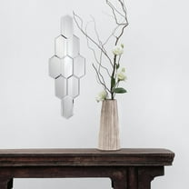 Tyler Dillon Decorative Elongated Tile Hexagon Skylark Mirror