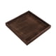 thumbnail image 2 of Bandeja para servir de madera, bandeja para mesa de centro, bandeja otomana para bebidas de té, bandeja decorativa para decoración de cocina, desayuno Cuadrado L, 2 of 9