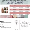 thumbnail image 2 of SNKSDGM Women's Plus Palazzo Pants for Women Petite Short Sweatpants Women Wide Leg Baggy Ladies Fashion Casual Hot Stamping Wide Leg Pants Waist Pants, 2 of 8