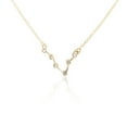 thumbnail image 4 of Sonducket Ins Twelve Zodiac Sign Amistad Collar Rhinestone Joyería Cadena Colgante Type5 NO5, 4 of 6