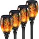 thumbnail image 2 of Luces solares para jardín al aire libre, luz de llama solar con IP65 a prueba de agua, luces de jardín con llamas realistas, encendido/apagado automático, luz cálida para exteriores para jardín,, 2 of 8