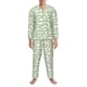 thumbnail image 2 of Balery Cute Frog Pijama para Hombre de Dos Piezas con Manga Larga, Conjunto de Dormir y Descanso Suave con Bolsillos-Large, 2 of 4