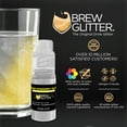thumbnail image 4 of Brew Glitter - Yellow Color Changing Edible Drink Glitter - Magic Reveal, Beverage-Safe, 4g Spray Pump, 4 of 11