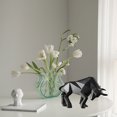 thumbnail image 3 of Ruiboury High-end Texture Bull Sculpture New Year Gift Reception Desk Statue Bull Office white, 3 of 6