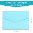 thumbnail image 2 of Sobres autoadhesivos - Paquete de 50 sobres para invitaciones, bodas y tarjetas de felicitación, 2 of 4