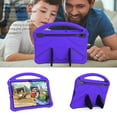 thumbnail image 5 of Mantto Case For Samsung Galaxy Tab S7 FE 5G Case/Galaxy Tab S8 Plus/S7 Plus 12.4 inch Case for Kids - Kids Friendly Lightweight EVA Shockproof Handle Stand Rubber Protective Case, Purple, 5 of 5