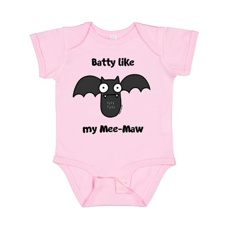 

Inktastic Batty Like My Mee-Maw Gift Baby Boy or Baby Girl Bodysuit