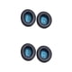 thumbnail image 2 of Methold 1 par de almohadillas para los oídos con cancelación de ruido para auriculares, fundas de cojín de espuma, accesorios para auriculares de Azul negro 2piezas, 2 of 5