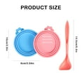 thumbnail image 4 of Destyer 2x Reusable Lids Covers For Pet Food Storage Wide Application Easy To Universal Can Toppers pink + sky blue 1Set, 4 of 5