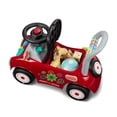 thumbnail image 4 of Radio Plays Music Kid 1-3 Years Flyer Push & Pedal Ride-On, Red, 1.5" x 10.5" x 16.3", 4 of 13