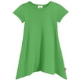 thumbnail image 6 of Made in USA Girls Soft Cotton Jersey Short Sleeve Shark Bite Tunic, 6 of 11