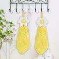 thumbnail image 1 of RuiJiao Clearance Flowers Chenille Hand Towel Cute Hanging Hand Wipe Ball Hand Towel Thickened Absorbent Hangable Multifunctional Hand Towel, 1 of 8