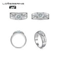 thumbnail image 6 of Wedding Ring Sets His And Hers Couples Women and men S925 Sterling Silve Wedding Bands, 6 of 6