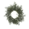 thumbnail image 4 of (3 pack) Mainstays 18 inch Artificial Green Pine Round Wreath, for Door or Wall, Metal Base, 4 of 12