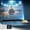 Yellow, variant on Projector with WIFI and Bluetooth, Portable Outdoor Mini Movie Projector, Native 720P, 4K Supported Compatible with Android/iOS/Windows/TV Stick/HDMI/USB