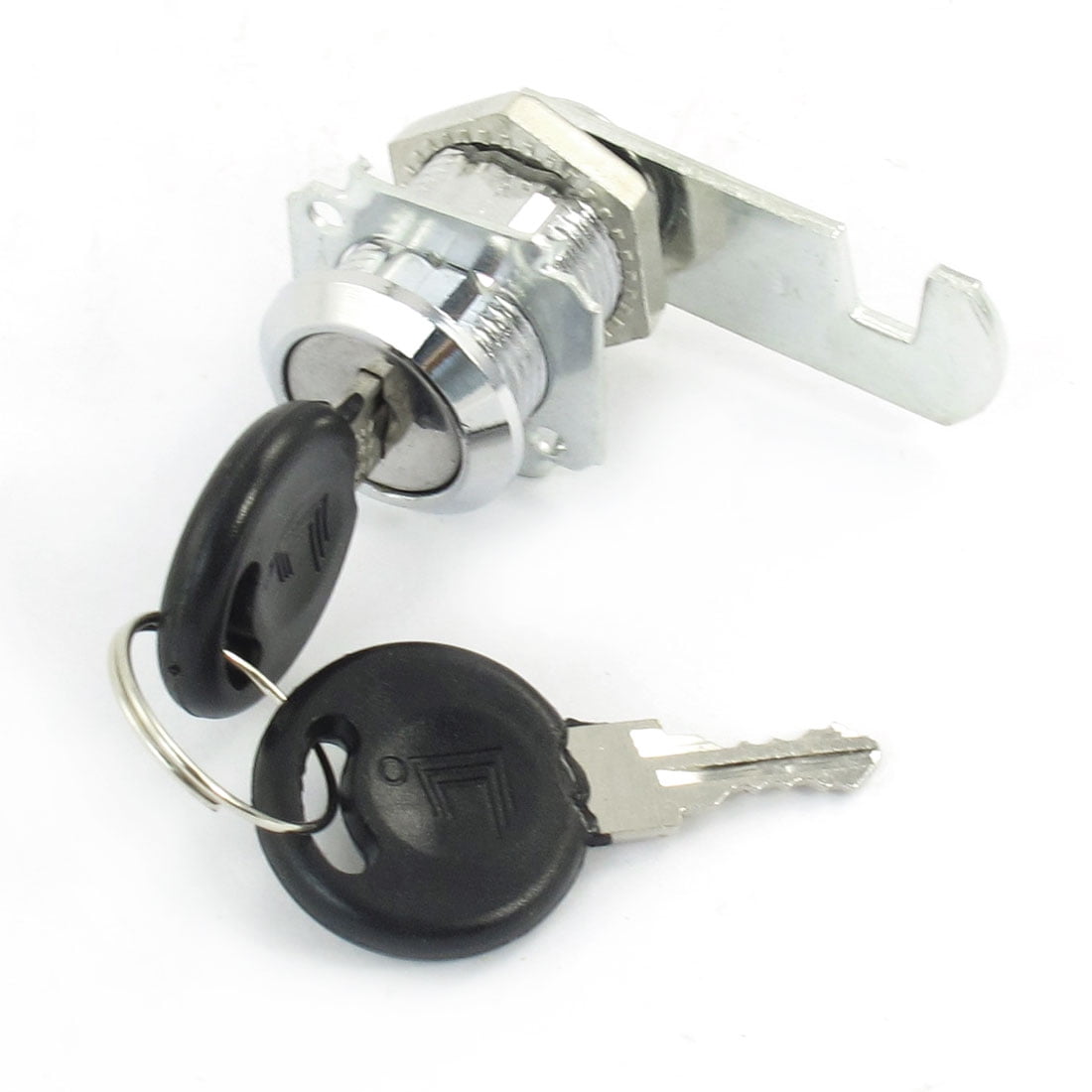 Tool Box Furniture Locking 19mm Dia Thread Cylinder Cam Lock w Key