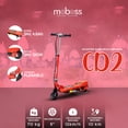 thumbnail image 2 of Scooter Electrico Infantil Plegable Moboss CD2 Rojo, 2 of 10
