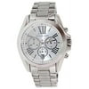 Michael Kors Women's MK5535 Bradshaw Silver Tone Dial Stainless Steel Bracelet Chronograph Watch