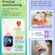 thumbnail image 2 of Reloj inteligente 4G para niños con sistema de posicionamiento global, Wi-Fi, SOS, resistente al agua, 2 of 8