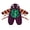 Purple Green, variant on RUINIXCW Newborn Baby Halloween Spider Costume Kids Cute Animal Costume Infant Baby Boy Girl Fall Winter Clothes Hoodie Romper One Piece Casual Zipper Jumpsuit